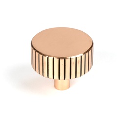 [50479] Polished Bronze Judd Cabinet Knob - 38mm (No rose) - 50479