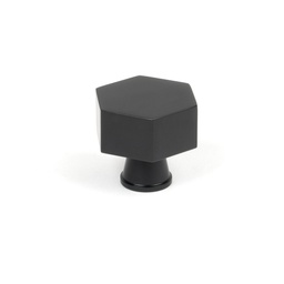 [50559] Matt Black Kahlo Cabinet Knob - 38mm - 50559