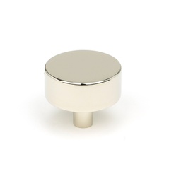 [50320] Polished Nickel Kelso Cabinet Knob - 38mm (No rose) - 50320