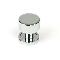 [50325] Polished Chrome Kelso Cabinet Knob - 25mm (Plain) - 50325