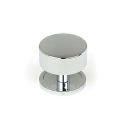 [50331] Polished Chrome Kelso Cabinet Knob - 38mm (Plain) - 50331