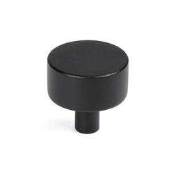 [50341] Matt Black Kelso Cabinet Knob - 32mm (No rose) - 50341