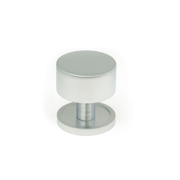 [50352] Satin Chrome Kelso Cabinet Knob - 32mm (Plain) - 50352