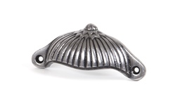 [83517] Natural Smooth 4" Flower Drawer Pull - 83517