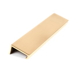 [50689] Aged Brass 200mm Plain Edge Pull - 50689