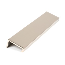 [50702] Polished Nickel 200mm Plain Edge Pull - 50702