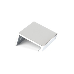 [50713] Polished Chrome 50mm Plain Edge Pull - 50713