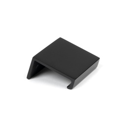 [50739] Matt Black 50mm Plain Edge Pull - 50739