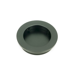 [50216] Matt Black 60mm Plain Round Pull - 50216