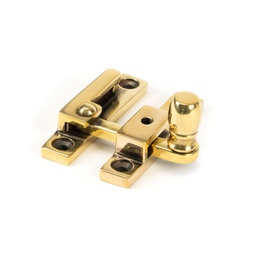 [45481] Aged Brass Mushroom Quadrant Fastener - Narrow - 45481