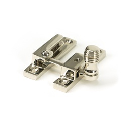 [45993] Polished Nickel Beehive Quadrant Fastener - Narrow - 45993