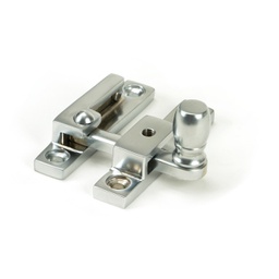 [46015] Satin Chrome Mushroom Quadrant Fastener - Narrow - 46015