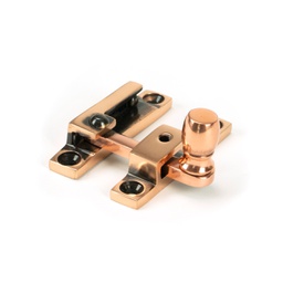 [46582] Polished Bronze Mushroom Quadrant Fastener - Narrow - 46582