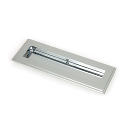 [47175] Polished Chrome 175mm Art Deco Rectangular Pull - 47175