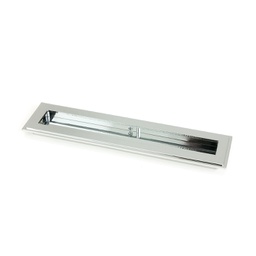 [47176] Polished Chrome 250mm Art Deco Rectangular Pull - 47176