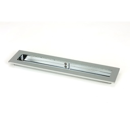 [47178] Polished Chrome 250mm Plain Rectangular Pull - 47178