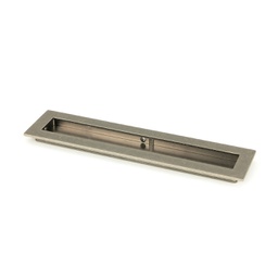 [50173] Pewter 250mm Plain Rectangular Pull - 50173