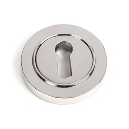 [49868] Polished Marine SS (316) Round Escutcheon (Plain) - 49868