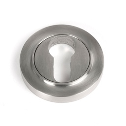 [49872] Satin Marine SS (316) Round Euro Escutcheon (Plain) - 49872