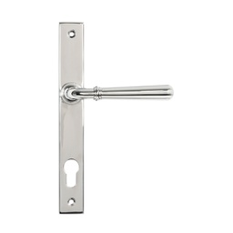 [47072] Polished Marine SS (316) Newbury Slimline Lever Espag. Lock Set - 47072