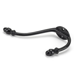 [83542] Black 6 1/2" Hat & Coat Hook - 83542