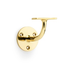 [AW750PBL] Alexander & Wilks Architectural Handrail Bracket - Polished Brass