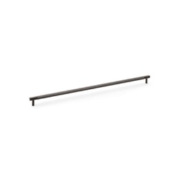 [AW810-448-DBZPVD] Alexander & Wilks Brunel Knurled T-bar Cupboard Handle - Dark Bronze PVD - Centres 448mm