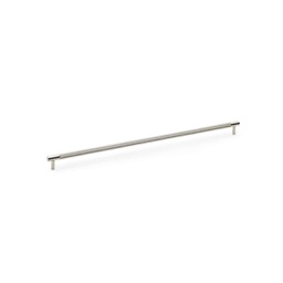 [AW810-448-PN] Alexander & Wilks Brunel Knurled T-bar Cupboard Handle - Polished Nickel - Centres 448mm