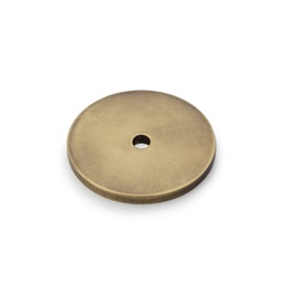 [AW895-35-ABZ] Alexander & Wilks Circular Backplate - Antique Bronze - Diameter 35mm