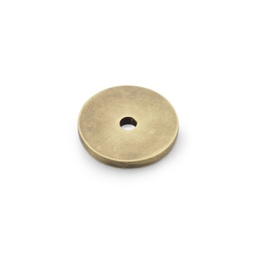 [AW895-25-ABZ] Alexander & Wilks Circular Backplate - Antique Bronze - Diameter 25mm