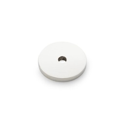 [AW895-25-PN] Alexander & Wilks Circular Backplate - Polished Nickel - Diameter 25mm