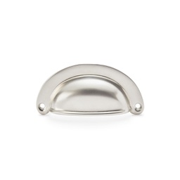 [AW901SN] Alexander & Wilks - Ridged Cupboard Pull Face Fix 70mm c/c Satin Nickel