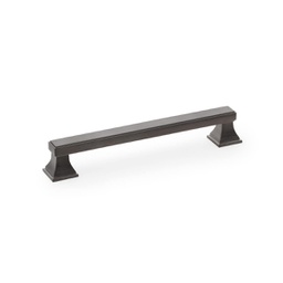 [AW813-160-DBZPVD] Alexander & Wilks Jesper Square Cabinet Pull Handle - Dark Bronze PVD - Centres 160mm