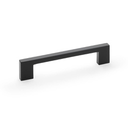 [AW837-128-BL] Alexander & Wilks Marco Cupboard Pull Handle - Black - 128mm