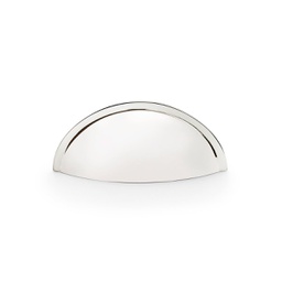 [AW909PN] Alexander & Wilks Quieslade Cup Handle - Polished Nickel