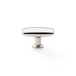 [AW822-47-PN] Alexander & Wilks - Plain Soap Dish Knob Small 47mm Polished Nickel