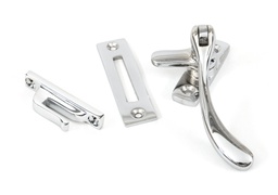 [83697] Polished Chrome Peardrop Fastener - 83697