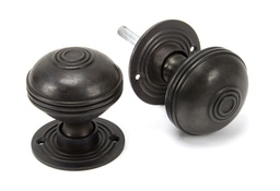 [83946] Aged Bronze 63mm Prestbury Mortice/Rim Knob Set - 83946