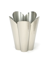 [47121] Smooth Nickel Flora Pot - Small - 47121