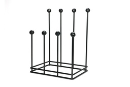 [47106] Matt Black Four Pair Boot Rack - 47106