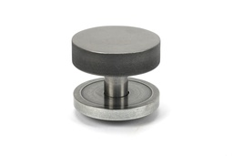 [46762] Pewter Brompton Centre Door Knob (Plain) - 46762