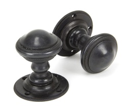 [90295] Aged Bronze Brockworth Mortice Knob Set - 90295