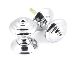 [90296] Polished Chrome Elmore Concealed Mortice Knob Set - 90296