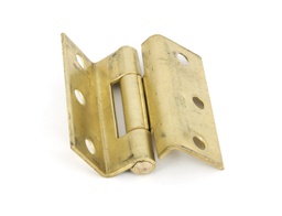 [91044] Self Coloured Brass 2Â½" (pair) Stormproof Hinge 1951 - 91044