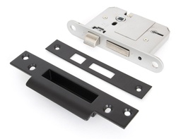 [91064] Black 3" 5 Lever BS Sash Lock - 91064