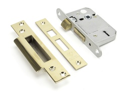 [91120] PVD 2Â½" 5 Lever BS Sash Lock - 91120