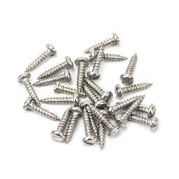 [91241] Stainless Steel 4xÂ½" Round Head Screws (25) - 91241