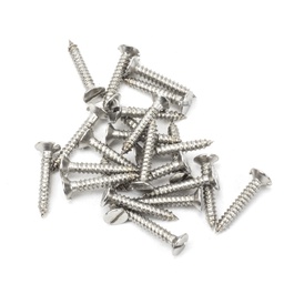 [91245] Stainless Steel 4x¾" Countersunk Screws (25) - 91245