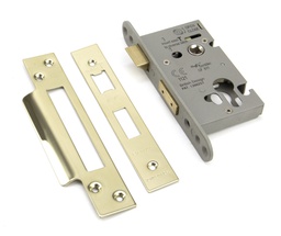 [91839] PVD 2Â½" Euro Profile Sash Lock - 91839