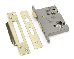 [91840] PVD 3" Euro Profile Sash Lock - 91840